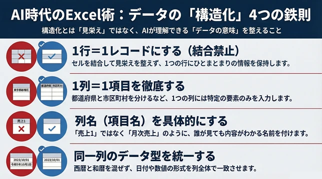 Excel構造化 Excel構造化